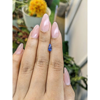 0.91 Ct. Blue Sapphire from Ceylon (Sri Lanka) Life Style