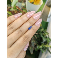 0.91 Ct. Blue Sapphire from Ceylon (Sri Lanka) Life Style