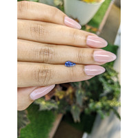 0.91 Ct. Blue Sapphire from Ceylon (Sri Lanka) Life Style