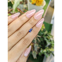 0.68 Ct. Blue Sapphire from Ceylon (Sri Lanka) Life Style