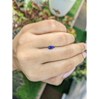 0.52 Ct. Blue Sapphire from Ceylon (Sri Lanka) Life Style