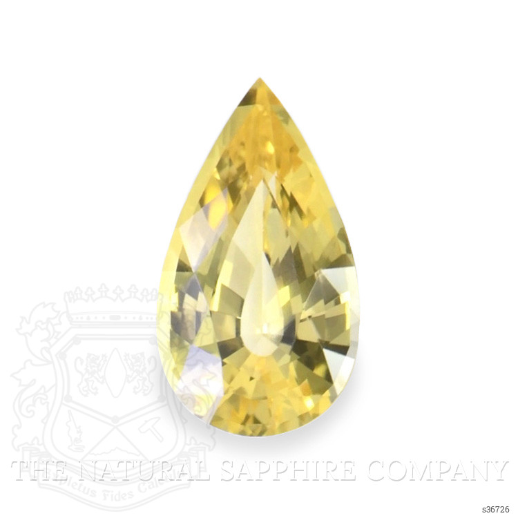 1.27 Ct. Yellow Sapphire from Ceylon (Sri Lanka)