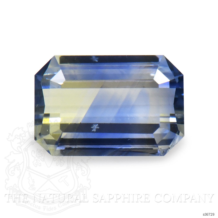 0.37 Ct. Bi Color / Parti Sapphire from Ceylon (Sri Lanka)