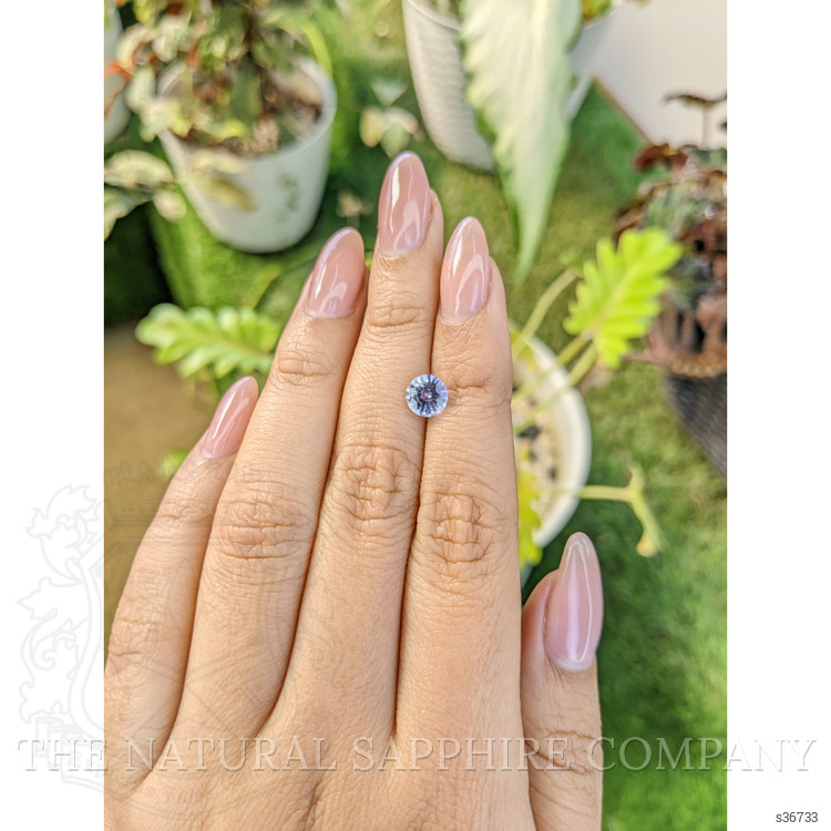 1.30 Ct. Blue Sapphire from Ceylon (Sri Lanka)