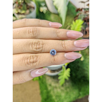 1.30 Ct. Blue Sapphire from Ceylon (Sri Lanka) Life Style