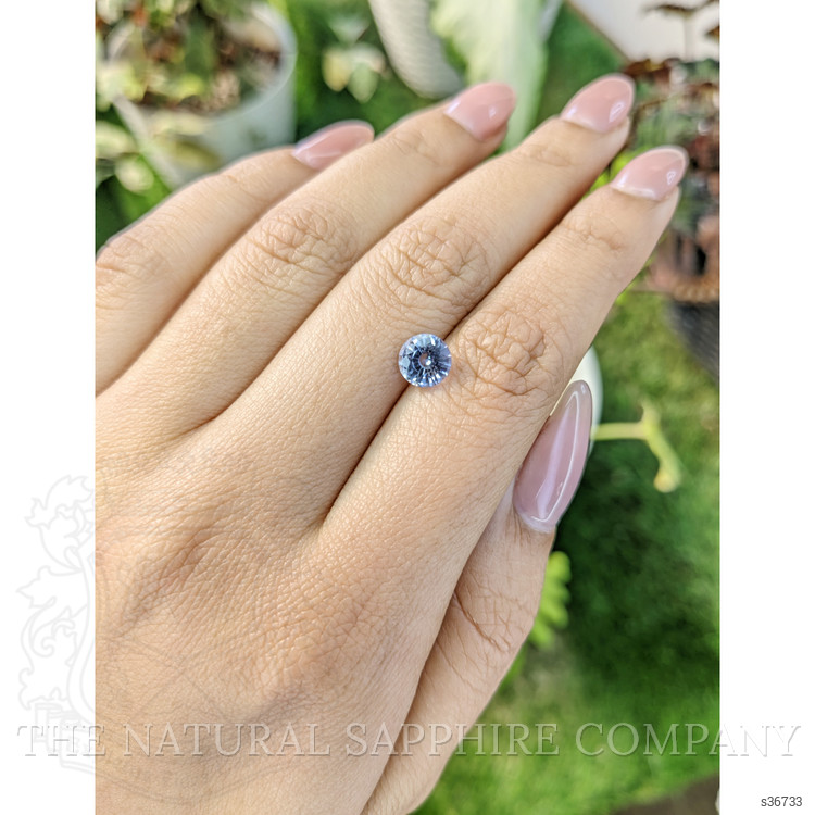 1.30 Ct. Blue Sapphire from Ceylon (Sri Lanka)