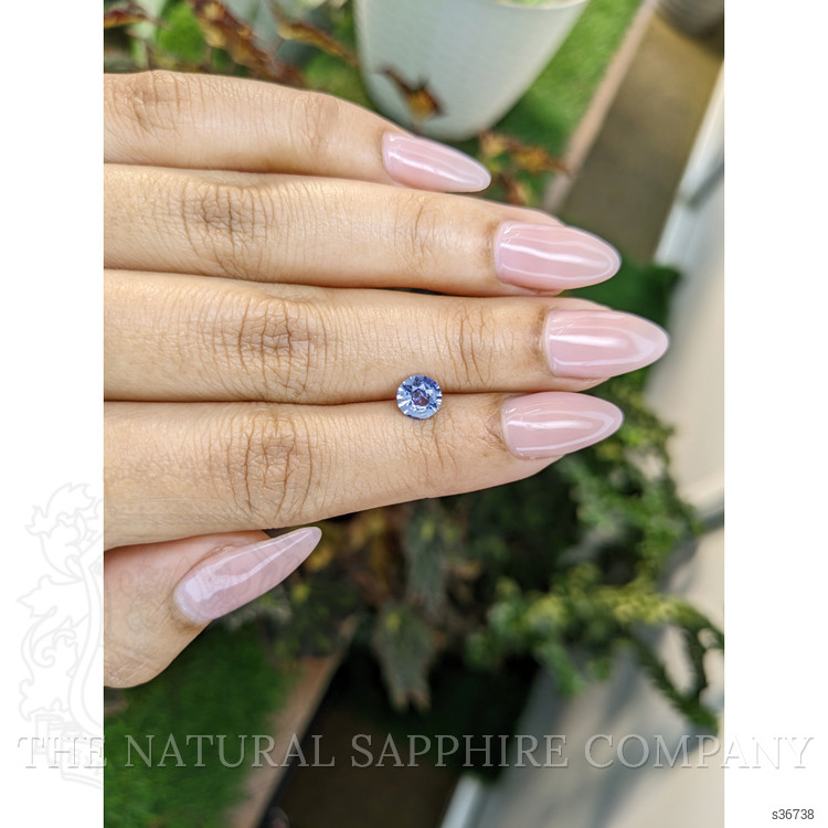 0.80 Ct. Blue Sapphire from Ceylon (Sri Lanka)