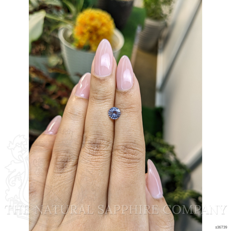 1.01 Ct. Blue Sapphire from Ceylon (Sri Lanka)