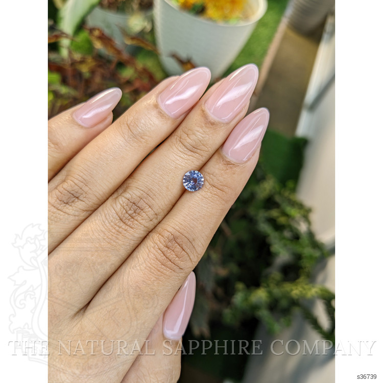 1.01 Ct. Blue Sapphire from Ceylon (Sri Lanka)