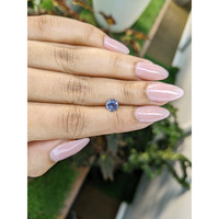 1.01 Ct. Blue Sapphire from Ceylon (Sri Lanka) Life Style