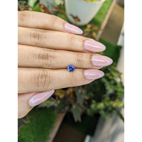 0.66 Ct. Blue Sapphire from Ceylon (Sri Lanka) Life Style