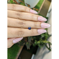 0.57 Ct. Blue Sapphire from Ceylon (Sri Lanka) Life Style