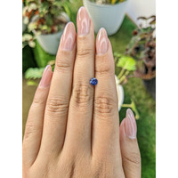 0.40 Ct. Blue Sapphire from Ceylon (Sri Lanka) Life Style