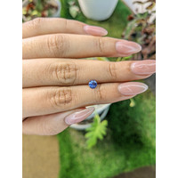 0.40 Ct. Blue Sapphire from Ceylon (Sri Lanka) Life Style