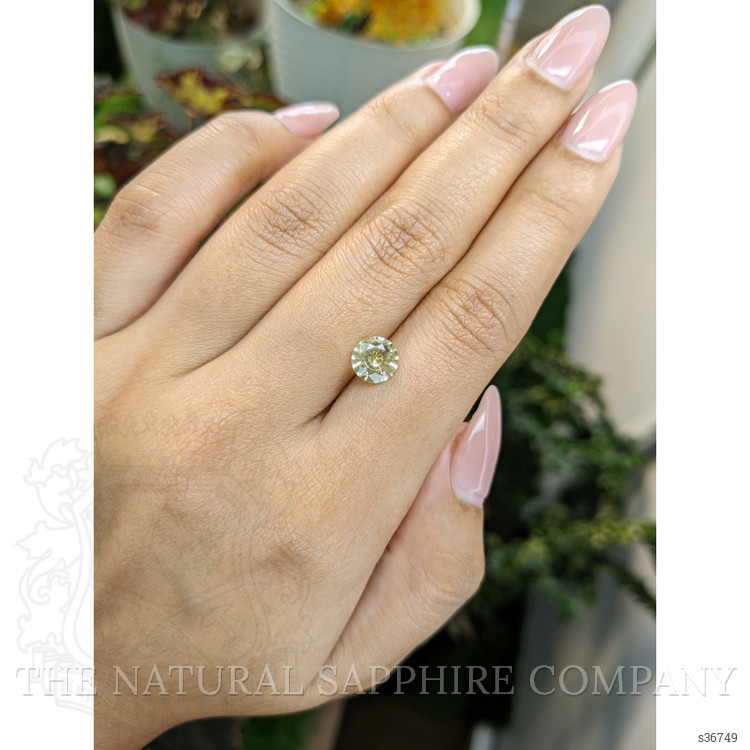 1.55 Ct. Yellow Sapphire from Ceylon (Sri Lanka)