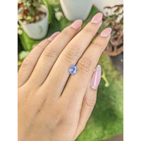 1.47 Ct. Blue Sapphire from Ceylon (Sri Lanka) Life Style