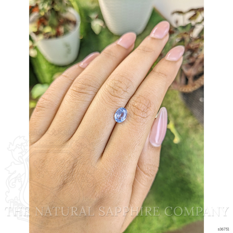 1.47 Ct. Blue Sapphire from Ceylon (Sri Lanka)