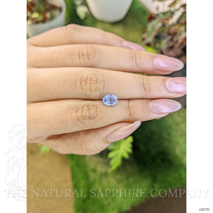 1.47 Ct. Blue Sapphire from Ceylon (Sri Lanka)
