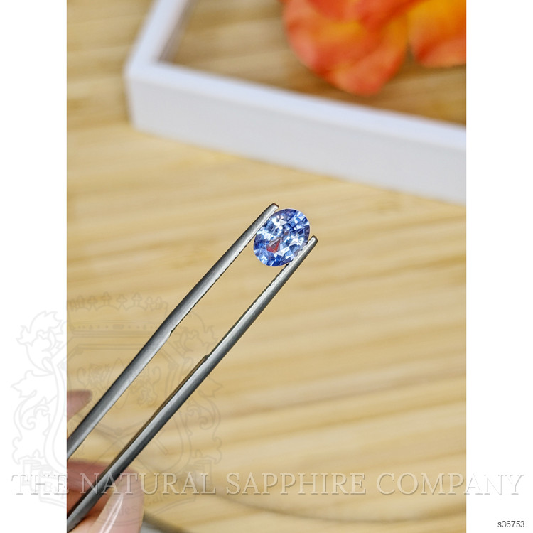 1.17 Ct. Blue Sapphire from Ceylon (Sri Lanka)