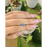 1.17 Ct. Blue Sapphire from Ceylon (Sri Lanka) Life Style