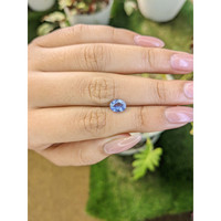 1.04 Ct. Blue Sapphire from Ceylon (Sri Lanka) Life Style