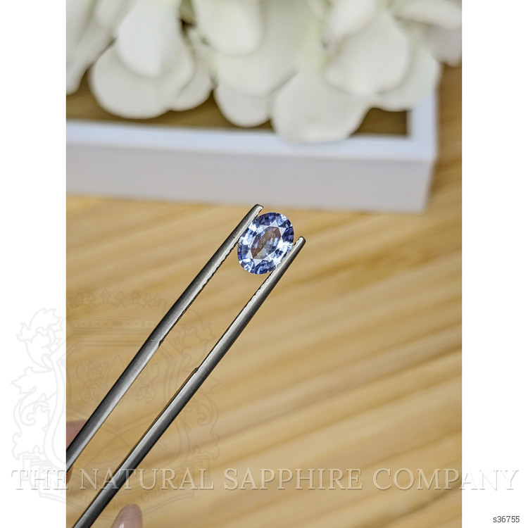 1.13 Ct. Blue Sapphire from Ceylon (Sri Lanka)