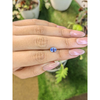 1.04 Ct. Blue Sapphire from Ceylon (Sri Lanka) Life Style