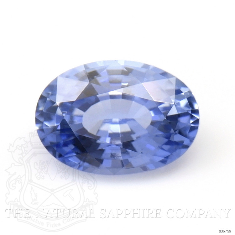 0.93 Ct. Blue Sapphire from Ceylon (Sri Lanka)