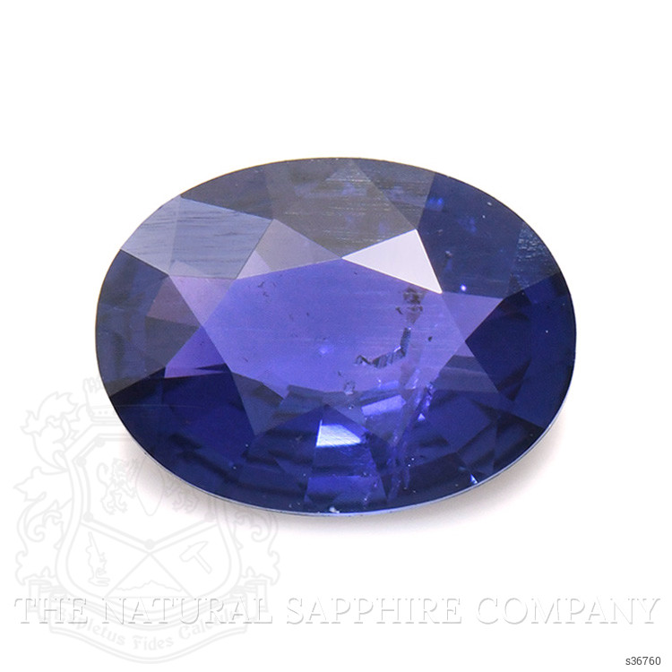 0.60 Ct. Blue Sapphire from Ceylon (Sri Lanka)