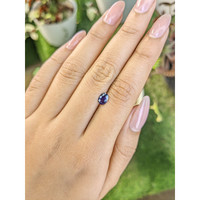 0.60 Ct. Blue Sapphire from Ceylon (Sri Lanka) Life Style