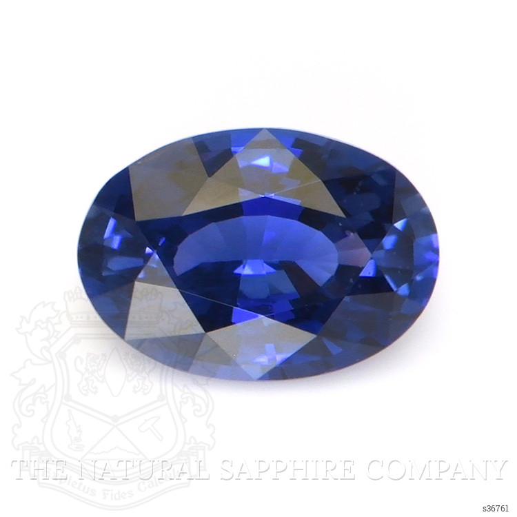 0.67 Ct. Blue Sapphire from Ceylon (Sri Lanka)
