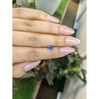 0.51 Ct. Blue Sapphire from Ceylon (Sri Lanka) Life Style