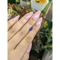 1.12 Ct. Bluish Purple Sapphire from Ceylon (Sri Lanka) Life Style