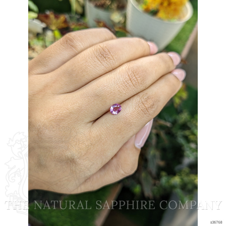 0.47 Ct. Pink Sapphire from Ceylon (Sri Lanka)