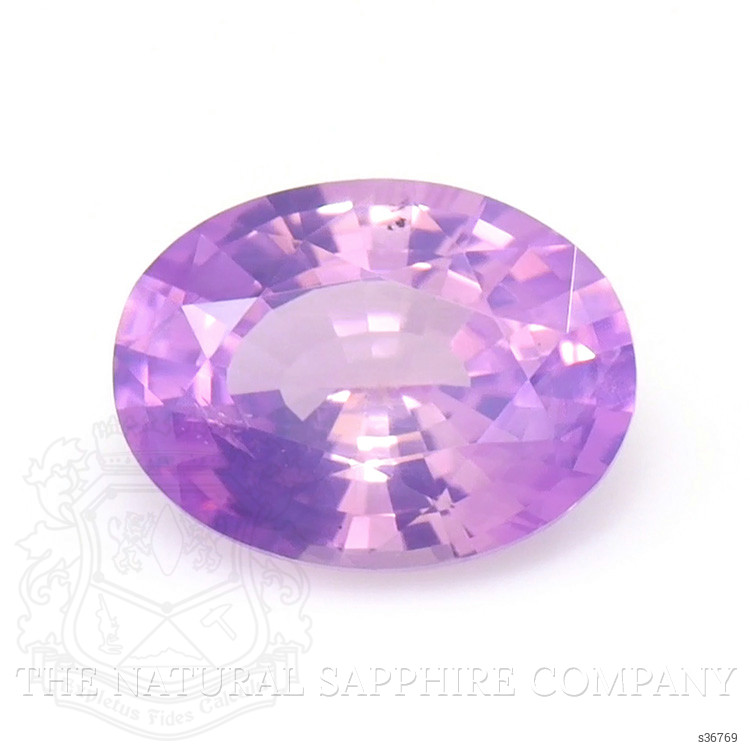 0.85 Ct. Pinkish Purple Sapphire from Ceylon (Sri Lanka)