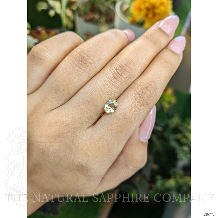 1.13 Ct. Yellow Sapphire from Ceylon (Sri Lanka)