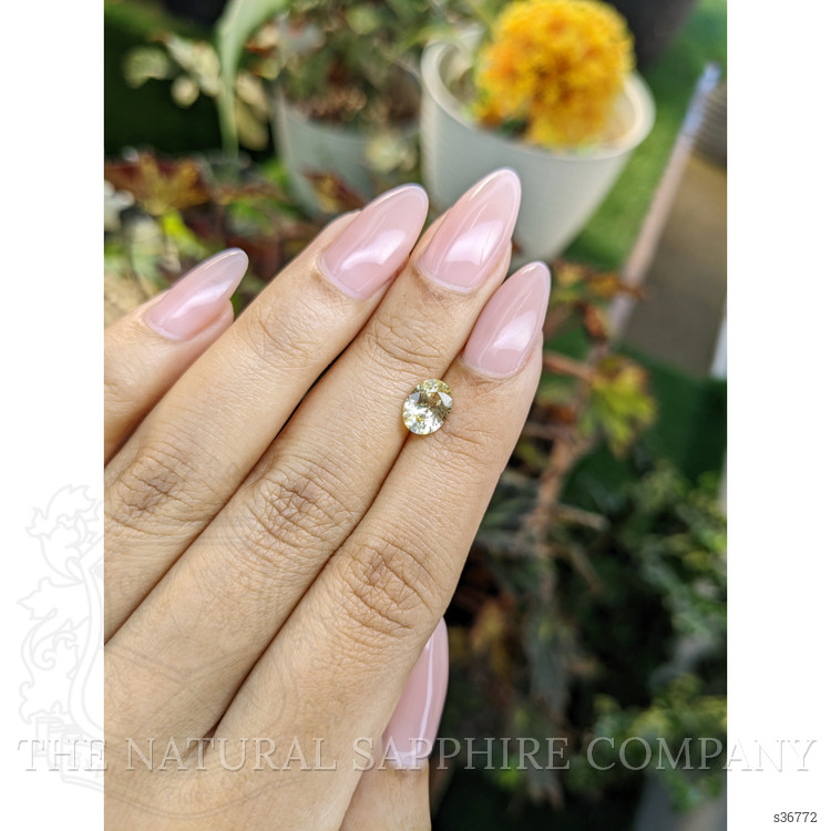 1.31 Ct. Yellow Sapphire from Ceylon (Sri Lanka)