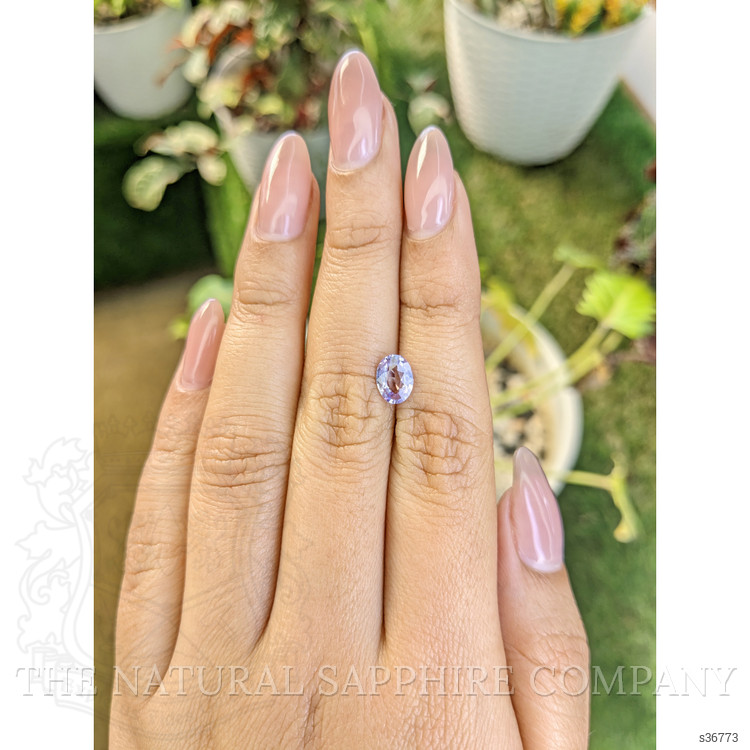 1.02 Ct. Purple Sapphire from Ceylon (Sri Lanka)