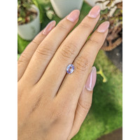 1.02 Ct. Purple Sapphire from Ceylon (Sri Lanka) Life Style