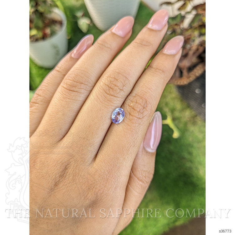 1.02 Ct. Purple Sapphire from Ceylon (Sri Lanka)