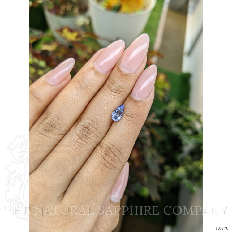 1.40 Ct. Blue Sapphire from Ceylon (Sri Lanka)