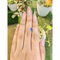 0.90 Ct. Blue Sapphire from Ceylon (Sri Lanka) Life Style