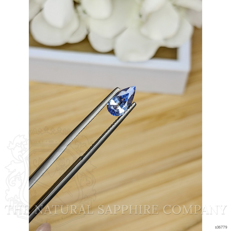 1.13 Ct. Blue Sapphire from Ceylon (Sri Lanka)