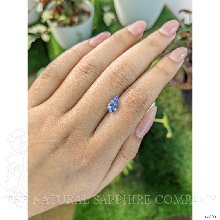 1.13 Ct. Blue Sapphire from Ceylon (Sri Lanka)