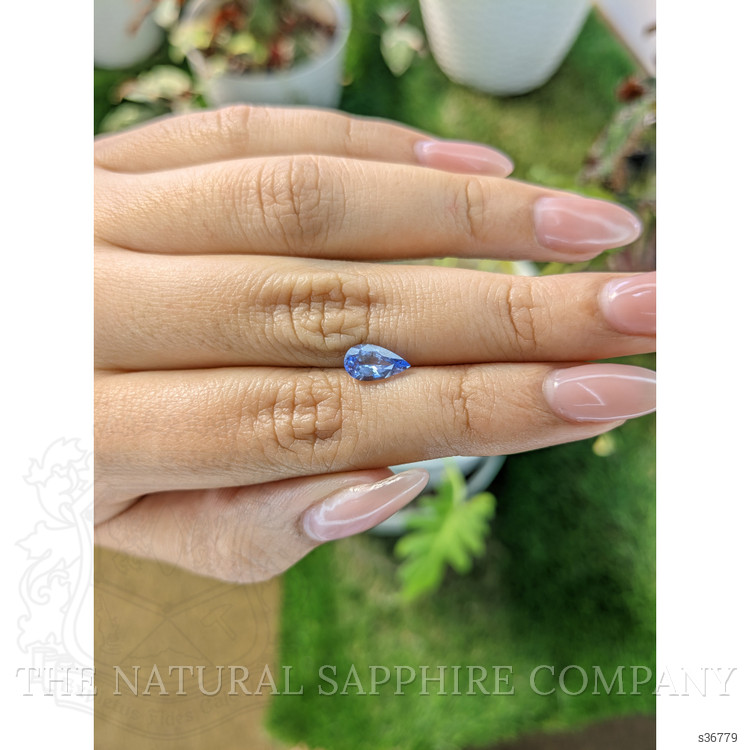 1.13 Ct. Blue Sapphire from Ceylon (Sri Lanka)