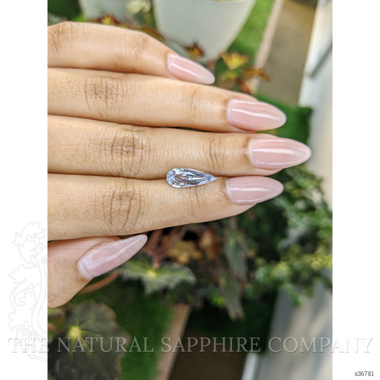 2.44 Ct. Blue Sapphire from Ceylon (Sri Lanka)