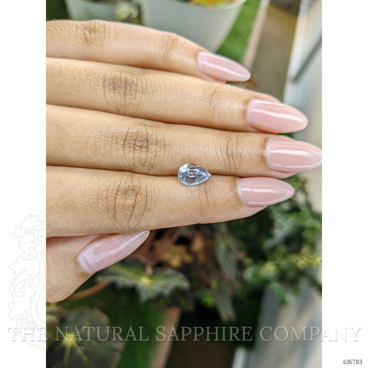 1.96 Ct. Bi Color Sapphire from Ceylon (Sri Lanka)