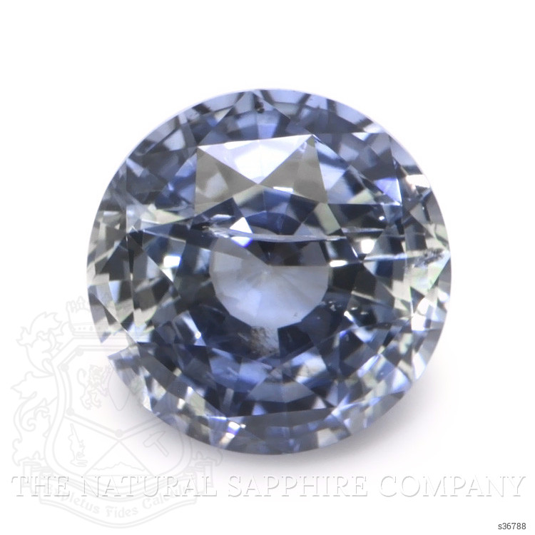 2.67 Ct. Greyish Blue Sapphire from Ceylon (Sri Lanka)