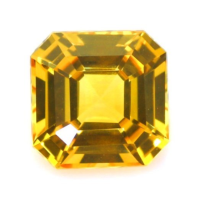 1.57 Ct. Orangish Yellow Sapphire from Ceylon (Sri Lanka) Video