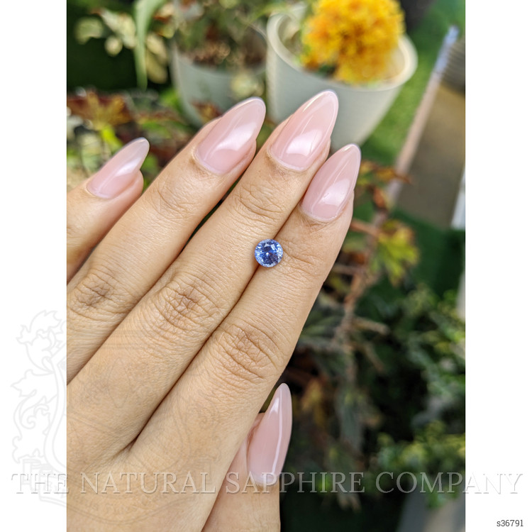 1.30 Ct. Blue Sapphire from Ceylon (Sri Lanka)